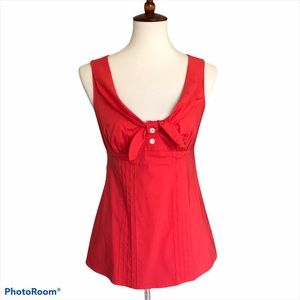 Trina Turk Coral Halter w/ Bow